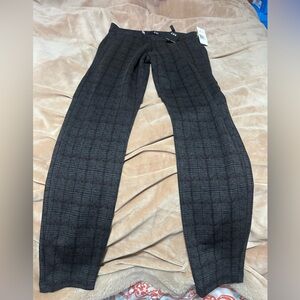 Kut from the Kloth Black Plaid Ankle Pants 4 NWT